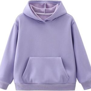 Girls Fleece Hoodie Long Sleeve Oversized 5-14Y